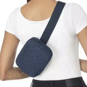 ⚫️  NORDSTROM | Jenni Unisex S/M  Denim Dark Belt Bag NEW